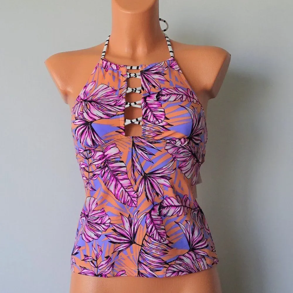 Salt & Cove Junior Hawaii High Neck Tank Top NWT - Picture 1 of 3